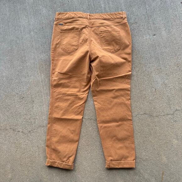 Columbia Women's Butterscotch Khaki Stretch Hiking Outdoors Pants 16W - Picture 2 of 6